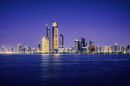 Abu-Dzabi esti fényei. Kép: iStock Abu-Dzabi esti fényei. Kép: iStock