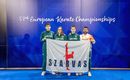 Három szarvasi versenyző indulhatott a hétvégén, a ciprusi Limassolban megrendezett 53. kadet, junior és U21 karate Európa-bajnokságon. Kép: Nagy Ákos Három szarvasi versenyző indulhatott a hétvégén, a ciprusi Limassolban megrendezett 53. kadet, junior és U21 karate Európa-bajnokságon. Kép: Nagy Ákos