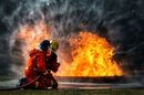 Szent Flórián életútját kísérő emberi tulajdonságok, az állhatatosság, a bátorság, a becsület és az önfeláldozás a tűzoltóhivatást testesítik meg. A kép illusztráció. Kép: Shutterstock Szent Flórián életútját kísérő emberi tulajdonságok, az állhatatosság, a bátorság, a becsület és az önfeláldozás a tűzoltóhivatást testesítik meg. A kép illusztráció. Kép: Shutterstock