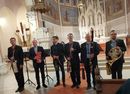 Felejthetetlen koncertet adtak május 6-án a békéscsabai belvárosi katolikus templomban a debreceni Kodály Filharmonikusok művészei: balról Köcsky Balázs, Somogyi-Tóth Dániel, Laskai László, Bicskey Gábor, Vitányi József és Kállai Tibor Felejthetetlen koncertet adtak május 6-án a békéscsabai belvárosi katolikus templomban a debreceni Kodály Filharmonikusok művészei: balról Köcsky Balázs, Somogyi-Tóth Dániel, Laskai László, Bicskey Gábor, Vitányi József és Kállai Tibor