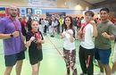 A Magyarbánhegyesi Corvin Taekwon-do Klub csapata. Kép forrása: Szerző A Magyarbánhegyesi Corvin Taekwon-do Klub csapata. Kép forrása: Szerző