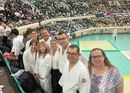 A gyulai Aki Shiro Dojo csapatának fotóalbumából, Japánban. Képek forrása: Szerző A gyulai Aki Shiro Dojo csapatának fotóalbumából, Japánban. Képek forrása: Szerző