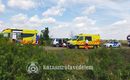Körösladány és Köröstarcsa között, vasárnap, délelőtt, egy személygépjármű letért az útról és árokba csapódott. Kép forrása: Békés Vármegyei Katasztrófavédelmi Igazgatóság Körösladány és Köröstarcsa között, vasárnap, délelőtt, egy személygépjármű letért az útról és árokba csapódott. Kép forrása: Békés Vármegyei Katasztrófavédelmi Igazgatóság