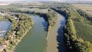 A Tisza és a Maros egyesülése, Szegednél. Kép forrása: Szegedron / Facebook A Tisza és a Maros egyesülése, Szegednél. Kép forrása: Szegedron / Facebook
