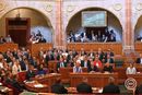 Az Országgyűlés 2026. július 13-án, elfogadta az alaptörvény tizenhetedik módosítását, amelynek értelmében a hatálybalépést követő napon, Sulyok Tamás köztársasági elnök megbízatása megszűnik. Kép: MTI / Purger Tamás Az Országgyűlés 2026. július 13-án, elfogadta az alaptörvény tizenhetedik módosítását, amelynek értelmében a hatálybalépést követő napon, Sulyok Tamás köztársasági elnök megbízatása megszűnik. Kép: MTI / Purger Tamás