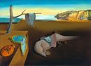 Salvador Dali: Az elfolyó idő (1931), olajfestmény. New York, Modern Művészeti Múzeum tulajdona, 1934-től. Forrás: Wikipédia Salvador Dali: Az elfolyó idő (1931), olajfestmény. New York, Modern Művészeti Múzeum tulajdona, 1934-től. Forrás: Wikipédia