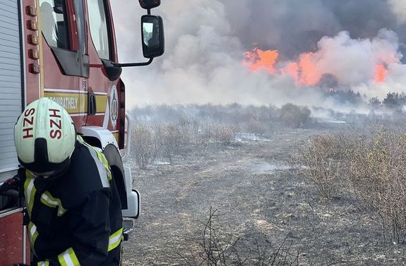 Vas vrmegye, cstrtk, a tz keletkezsnek napja. Kp forrsa: Orszgos Katasztrfavdelmi Figazgatsg