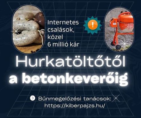 A Bks vrmegyei rendrsg plaktja az utbbi csalsi esetekrl. Kp forrsa: Bks vrmegyei rendrg Facebook-oldala